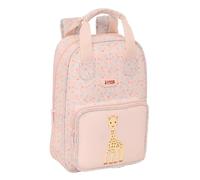 SOPHIE LA GIRAFE JOY - Children's Backpack, with Handles, Easy Cleaning, Ideal for Children of Different Ages, Comfortable and Versatile, Quality and Resistance, 20 x 8 x 28 cm, Pastel Salmon, M