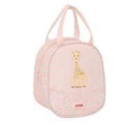 Sophie LA Girafe Joy - Children's Wash Bag, Adaptable to Cart, Ideal for Children from 5 to 14 Years, Comfortable and Versatile, Quality and Durability, 19 x 14 x 22 cm, Pastel Salmon, M, Casual