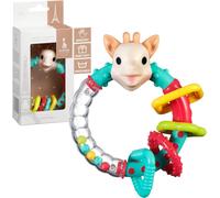 Sophie La Girafe Multi Textured Baby Teething Rattle Sensory Toy 3m+