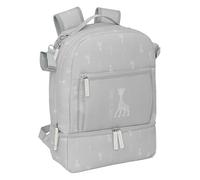 Safta Sophie La Girafe Mum Baby Accessories 19.40l 27x33x10 Cm Backpack Grey Kids