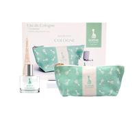 Sophie La Girafe Perfume Gift Set, Contains Vegan and Dermatologically tested Eau de Cologne Perfume for Kids Age 5+, 50ml and Toiletry Storage Bag