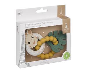 Sophie la Girafe Teething ring for children Tropic'Rings - sensory toy to relieve gums and develop pressure - from birth