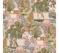 SOPHIE LAURENCE Animal Palace Multi Wallpaper for Bedroom Decor, Wallpaper for Living Room Decor, Dining Room Decor, Animal Themed Nature Wall Paper Paste, 10m Wall Paper Roll for Interior Design