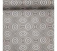 Sophie Laurence Black Charcoal Geometric Wallpaper Vinyl Textured Fork Weaving Effect Heavy Duty