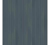 SOPHIE LAURENCE Blue Panel Wallpaper Wooden Plank Effect Smooth Finish Feature Wall Living Room