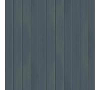 Sophie Laurence Blue Panel Wallpaper Wooden Plank Effect Smooth Finish Feature Wall Living Room