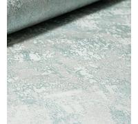 SOPHIE LAURENCE Blue Silver Marble Wallpaper Textured Thick Vinyl Paste The Wall Living Room