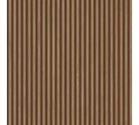 SOPHIE LAURENCE Brown Wood Panel Wallpaper Ribbed 3D Realistic Effect Feature Wall Bedroom Study