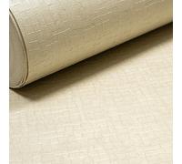 Sophie Laurence Cream Wallpaper Textured Shimmer Thick Quality Vinyl