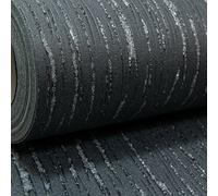 Sophie Laurence Crystal Glitter Encrusted Plain Mix Textured Vinyl Grey Silver Black Wallpaper Black Silver Glitter Wd0061