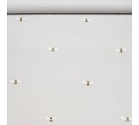 SOPHIE LAURENCE Grey & Gold Wave-Effect Wallpaper - Textured Metallic Shimmer Design | Heavy-Duty Washable Feature Wall Wallpaper Roll 10m