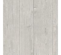 SOPHIE LAURENCE Grey Plank Wallpaper - Realistic Wood Panel Design, Rustic Home Decor for Walls, Kitchens, Bedrooms, Offices, Easy Application (Full Roll)