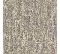 SOPHIE LAURENCE Grey Taupe Mix Wallpaper Textured Industrial Effect Paste The Wall Free Match