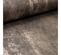 Sophie Laurence Industrial Distressed Concrete Charcoal Metalliccopper Wallpaper