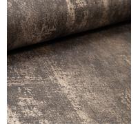 Sophie Laurence Industrial Distressed Concrete Charcoal MetallicCopper Wallpaper