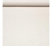 SOPHIE LAURENCE Ivory Beige Wallpaper Plain Vinyl Textured Hides Wall Cracks Slightly Imperfect Full 10m Roll