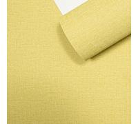 SOPHIE LAURENCE Lime Green Textured Wallpaper Plain Vinyl Paste The Wall Thick Bedroom Hall Way Feature