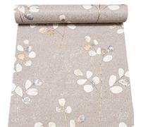 Sophie Laurence Mauve Metallic Floral Wallpaper Blue Gold Silver Textured Feature Wall Lounge Bedroom