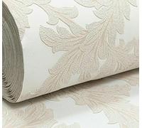 SOPHIE LAURENCE Modern Glitter Baroque Floral Damask Heavyweight Vinyl Wallpaper (Sample - Blush)
