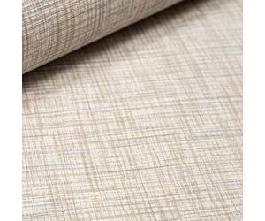 SOPHIE LAURENCE Neutral Vinyl Wallpaper | Linen Grasscloth Beige Blue Textured Design | Paste The Wall | Washable | Bedroom, Living Room, Hallway, Feature Wall (10M x 0.53M Roll)