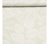 SOPHIE LAURENCE Pale Green Leaf Slightly Imperfect Textured Wallpaper - Affordable Eco Inspired Wall Design, Durable Vinyl, Ideal for Bedrooms, Living Rooms, and Accent Walls, Full Roll Coverage