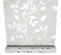 Sophie Laurence Pale Grey Floral Wallpaper Silver Metallic Shimmer Paste The Wall