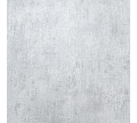 SOPHIE LAURENCE Plain Concrete Effect Wallpaper Textured Distressed Silver Metallic Vinyl Wallpaper for Office Living Room Bedroom - Grey Industrial Wallpaper