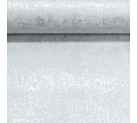 Sophie Laurence Plain Distressed Grey Metallic Silver Texture Shimmer Wallpaper Industrial Look Full Roll - Travis Grey Silver Wd0030