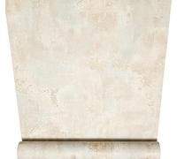 SOPHIE LAURENCE Plain Gold Metallic Wallpaper Beige Industrial Concrete Effect Textured Feature