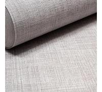 SOPHIE LAURENCE Plain Grey Textured Decorative Multipurpose Wallpaper, Smooth Finish Vinyl Wall Panels for Lounge, Bedroom, Study Washable, Strippable, Non-Pasted (Full Roll)