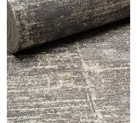 Sophie Laurence Plain Grey Textured Wallpaper Gold Metallic Heavyweight Free Match Paste Wall