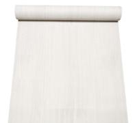 Sophie Laurence Plain Light Grey Off White Linen Effect Textured Wallpaper 3D Smooth Finish Feature Wall Tiles For Lounge, Bedroom (Full Roll)