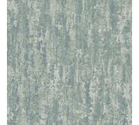 SOPHIE LAURENCE Plain Teal Wallpaper Textured Industrial Effect Paste The Wall Free Match Lounge