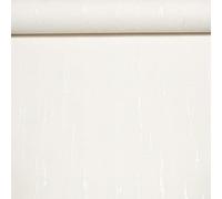 SOPHIE LAURENCE Plain White Metallic Wallpaper Shimmer Textured Free Match Bedroom Lounge Study