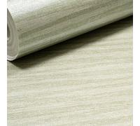 Sophie Laurence Sage Green Stripe Wallpaper Metallic Shimmer Thick Quality Paste The Wall