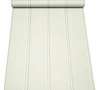 SOPHIE LAURENCE Sage Green Tongue and Groove Smooth Finish Wallpaper Beaded Wood Panel Wallpaper 3D Effect Feature Wall Bedroom