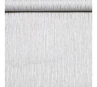 SOPHIE LAURENCE Taupe Metallic Stripe Wallpaper Shimmer Textured Feature Wall Bedroom Lounge
