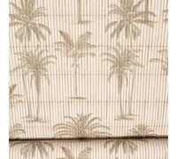 SOPHIE LAURENCE Tropical Palm Leaf Wallpaper - Green Botanical Palm Tree Pattern | Paste-The-Paper Finish | Feature Wall Wallpaper Roll Bedroom Cafe Diner Exotic Hallway