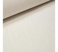 SOPHIE LAURENCE Vinyl White Plain Wallpaper Slight Shimmer Hardwearing Paste The Wall Hallway Bedroom Bathroom Living Feature Wall Free Match 10M x 0.53M Full Roll