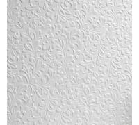 Sophie Laurence White Anaglypta Paintable Wallpaper Embossed Original Wilton Rd314