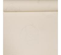 SOPHIE LAURENCE White Metallic Swirl Glitter Slight Imperfect Textured Vinyl Wallpaper