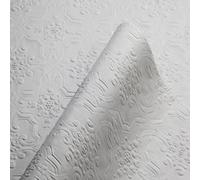Sophie Laurence White Paintable Floral Wallpaper Original Berkeley Embossed Victorian Style Anaglypta Rd125