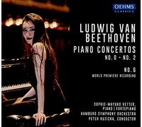 Sophie Mayuko Vetter - Ludwig Van Beethoven: Piano Concertos No. 0, No. 2, No. 6 (World Premiere Recording)