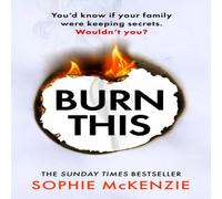 Sophie McKenzie Burn This Paperback Book in White Sophie McKenzie White