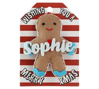 Sophie Name Gingerbread Man Christmas Tree Bauble Decoration Hanging Gift