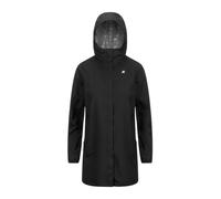 Sophie Stretch Dot Jacket, female, K-Way, Rain Jackets, Black, S, Jackets S