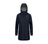 Sophie Stretch Dot Jacket, female, K-Way, Rain Jackets, Blue, L, Jackets L