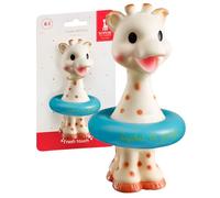 Sophie the giraffe bath toy | Inflatable Mattress | Activity Arch | 3 Positions | Lying Sitting Protected | Pillow Included | Baby Gift