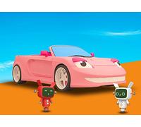 Sophie The Sports Car Visits Gecko's Garage