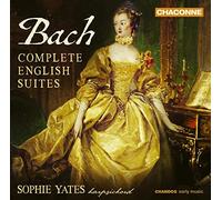 SOPHIE YATES - BACH COMPLETE ENGLISH SUITES - CD - K4z